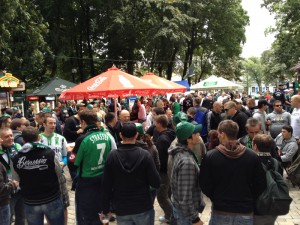 Shevchenko-Park Der Shevchenko-Park wird zum Borussia-Park.